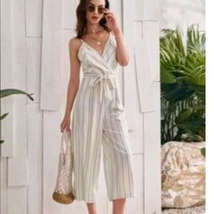 SHEIN Striped Jumpsuit
